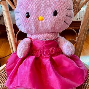 Hello Kitty Build-A-Bear Plush in Pink Dress